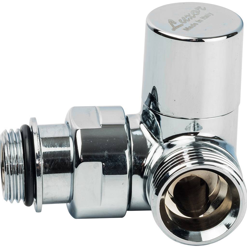 Термостатический комплект LUXOR 1/2 EK угловой левосторонний KT 273/A, 14792703CBLUX