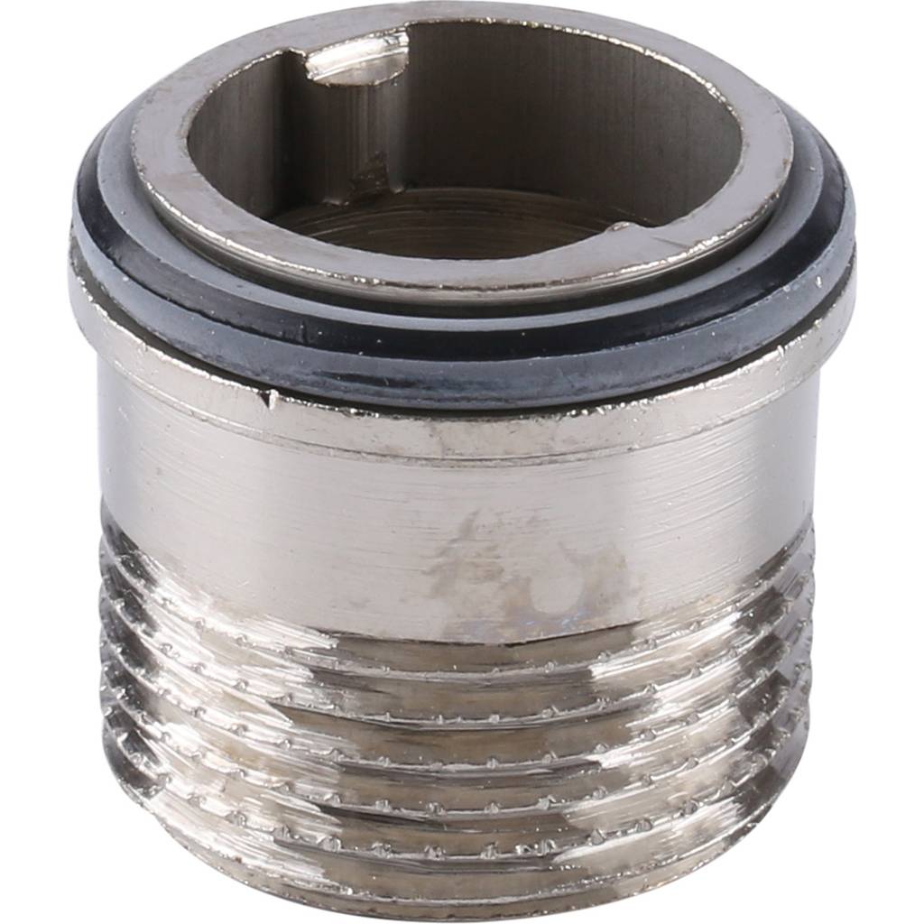 Кран шаровой Kalde разборный прямой с накидной гайкой 20x 3/4 для полипропиленовых труб под сварку (цвет белый), 3242-vlr-200c00