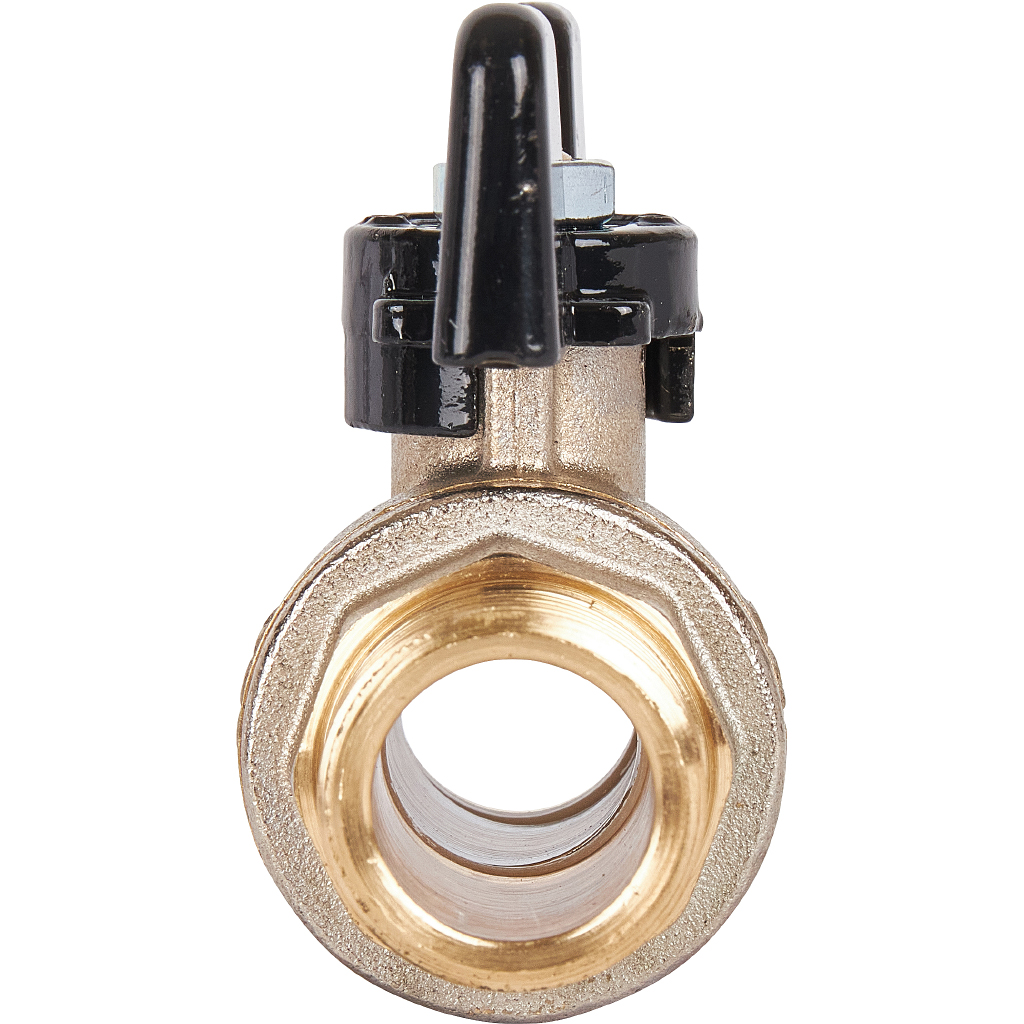 Кран шаровой полнопроходной STOUT ВР/НР, ручка бабочка 1/2, SVB-0004-000015