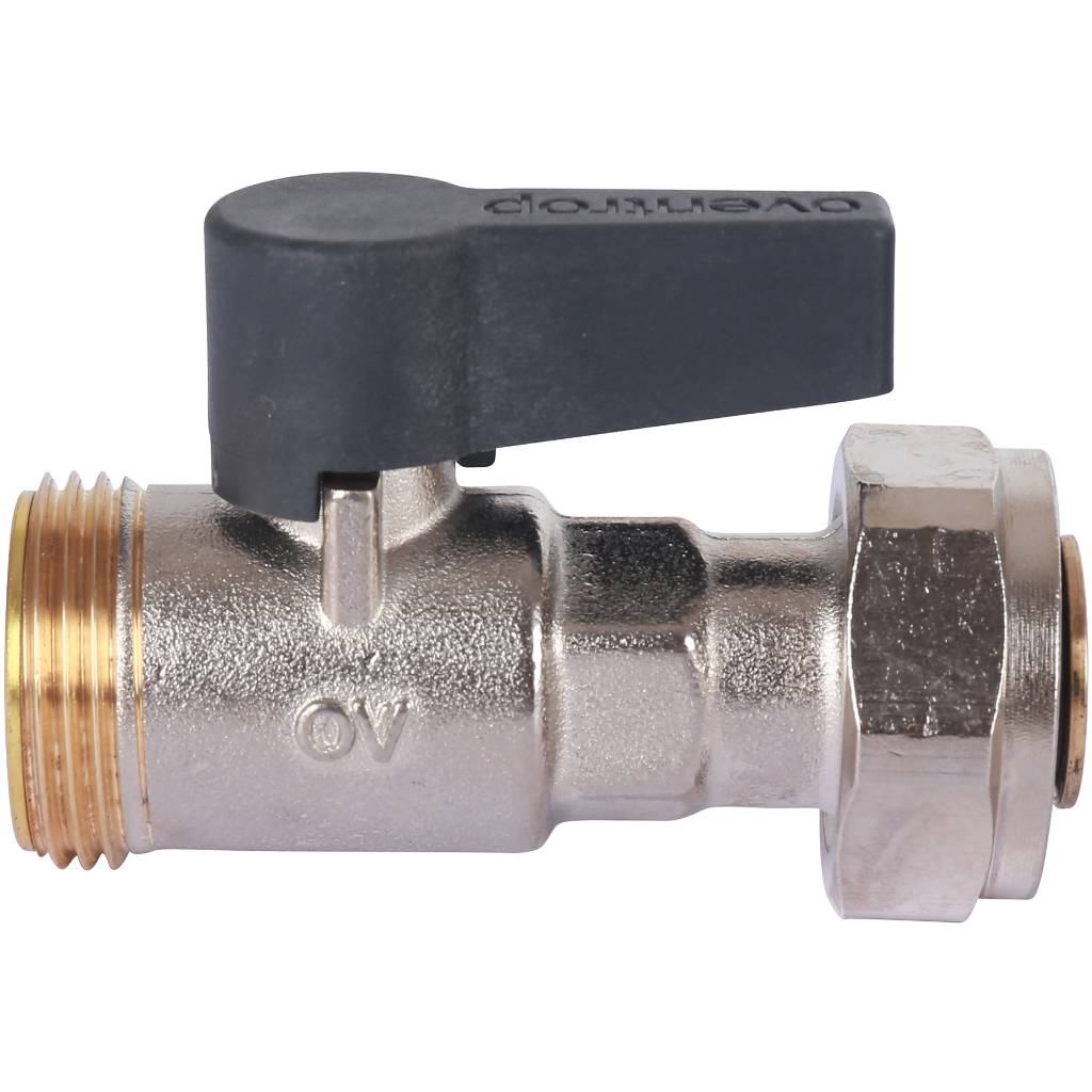 Кран шаровой Oventrop Multidis SF , для контурной гребенки 3/4 х 3/4 Н ЕК-НГ ЕК, 1406504