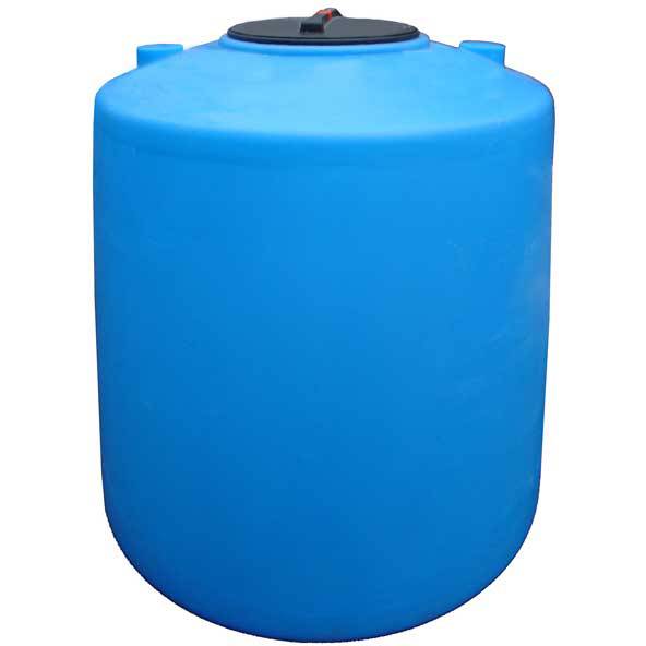 Емкость цилиндр. АНИОН 1600 л с фланцем и крышкой с клапанами, 1600ВФК2