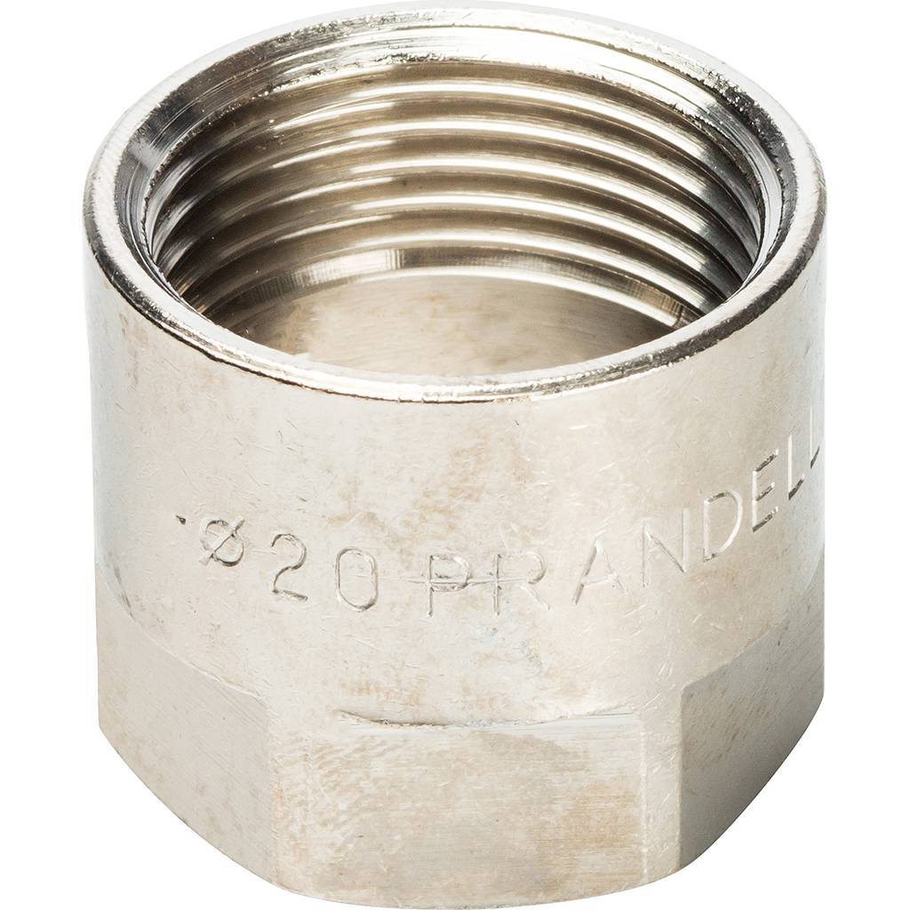 Муфта с внутр.резьбой Prandelli Multyrama (20х2,0х1/2), 103.02.52.0