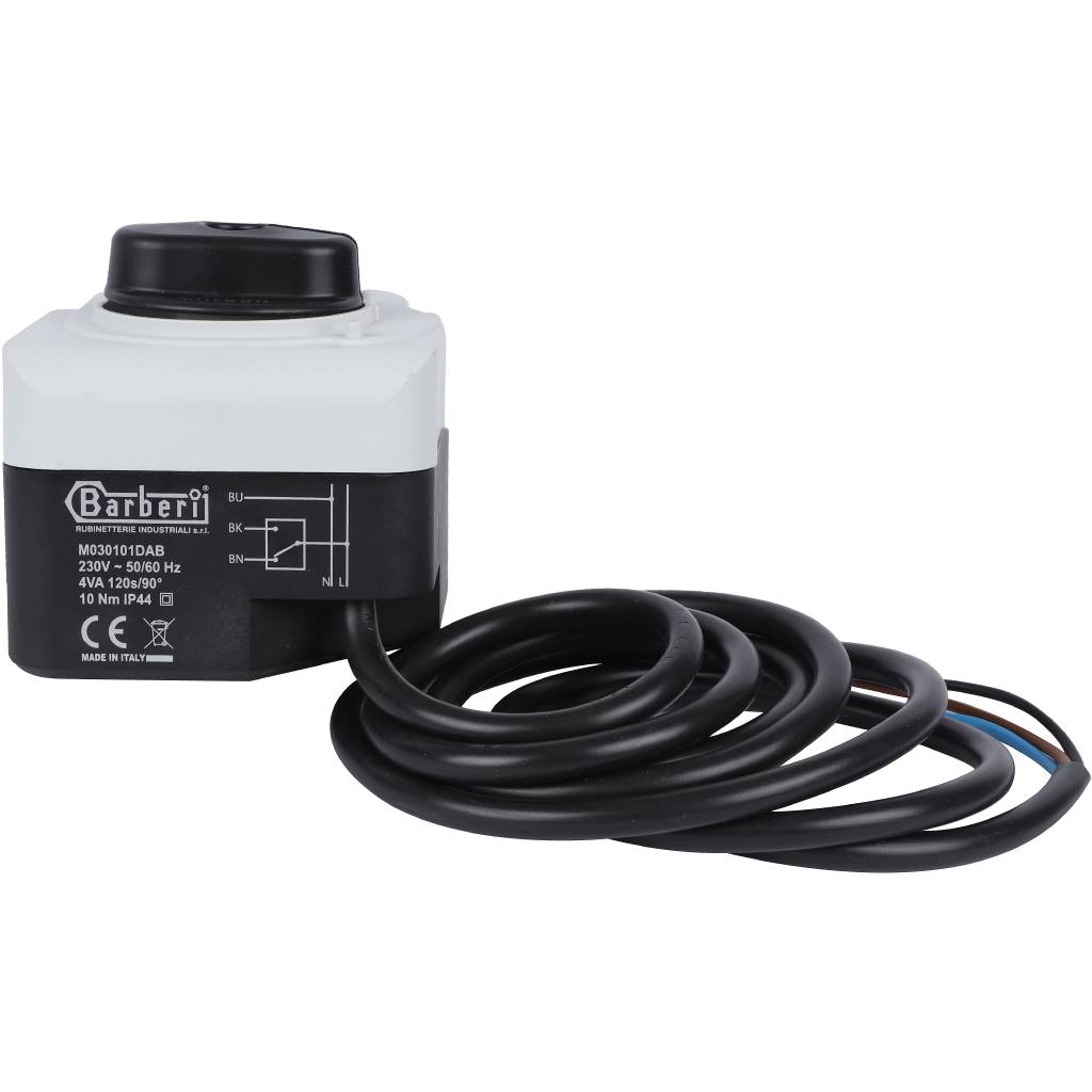 Сервопривод для смесительных клапанов STOUT SVM-0005 230 B, 120 сек.