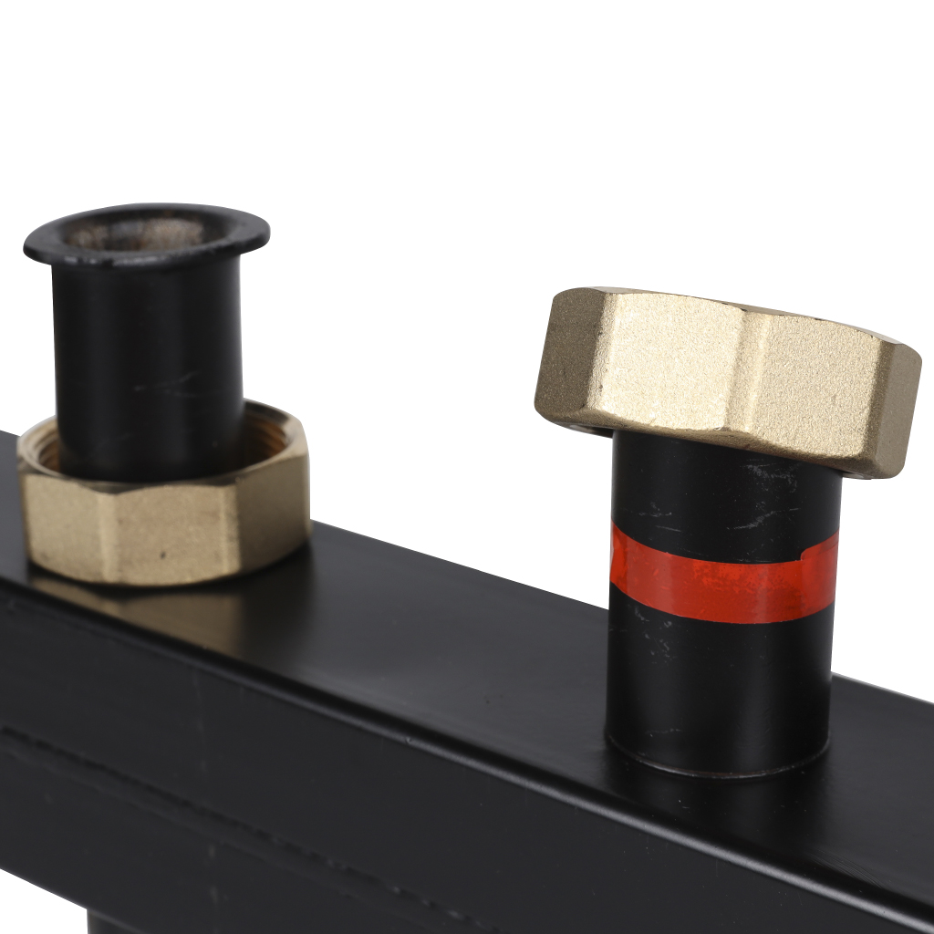 Настенный коллектор Meibes на 5 отоп. контура (с комплектом кронштейнов) M66301.31RU