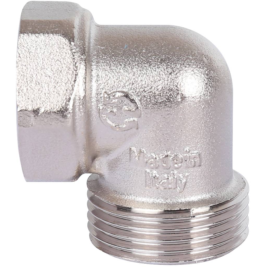 Разъемное угловое соединение STOUT американка ВН, никелированное 1/2, SFT-0059-000012