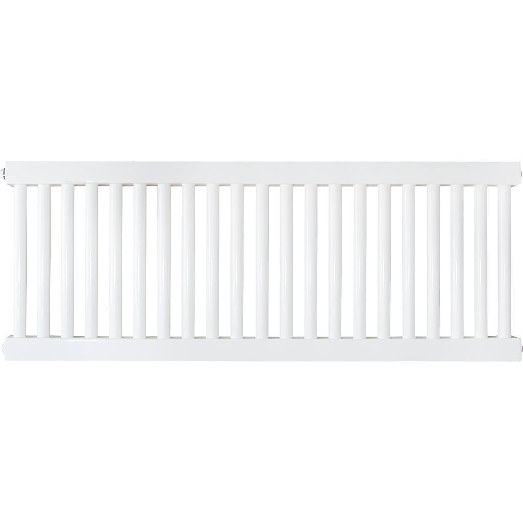 КЗТО РС 1-500-21 1/2 Радиатор стальной трубчатый RAL 9016 (кронштейны в комплекте)