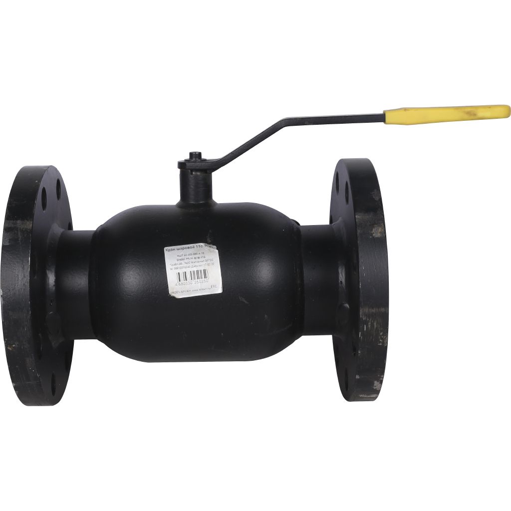 Кран шаровой стальной БРОЕН 11с10фт ф/ф DN 080 PN 16 для теплоснабжения, 9459445