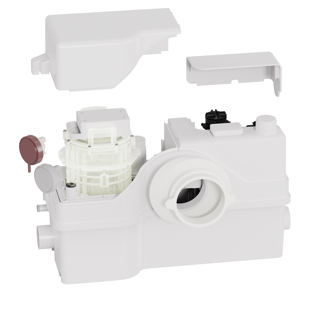 Канализационная насосная установка ROMMER BIOLIFT R-4 PRO, 1х100 мм/3х40 мм, RPD-0010-100800