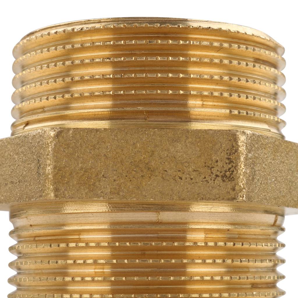 Ниппель HH TIEMME 1 1/4х1 1/4 для стальных труб резьбовой, 1500025