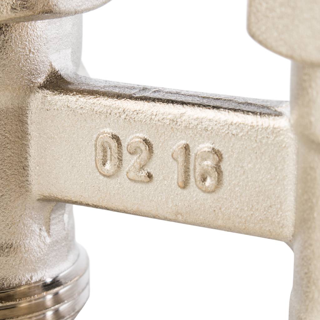 Узел нижнего подключения радиатора STOUT для двухтрубной системы, прямой 3/4, SVH-0002-000020