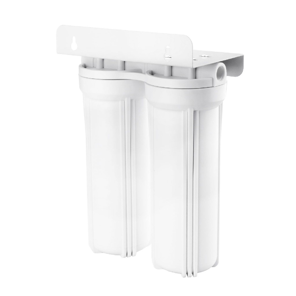 Корпус магистральный Гейзер С26 двойной 10SL 1/2 белый, 50796