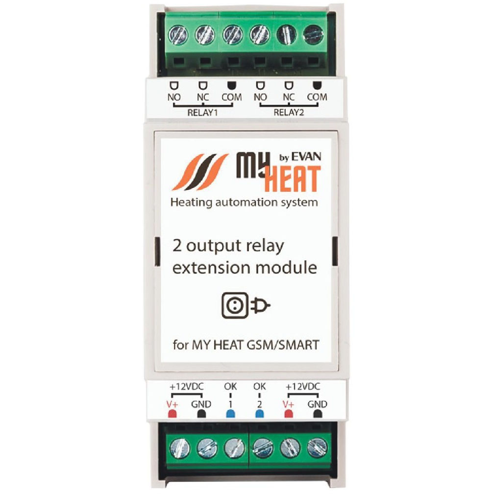 6295 MYHEAT Блок реле на 2 выхода MY HEAT