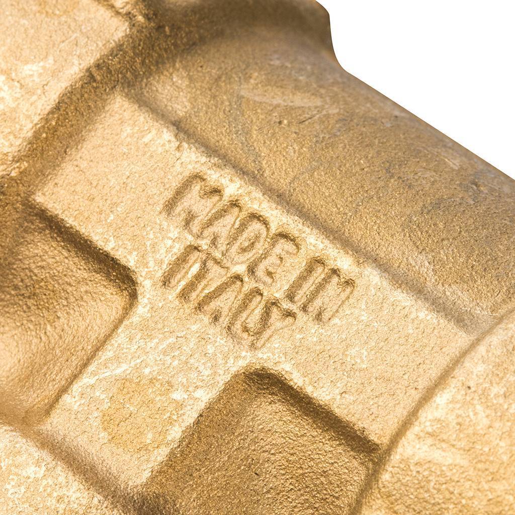 Тройник TIEMME с внутренней резьбой 40х1 1/4х40 для металлопластиковых труб винтовой, 3400045