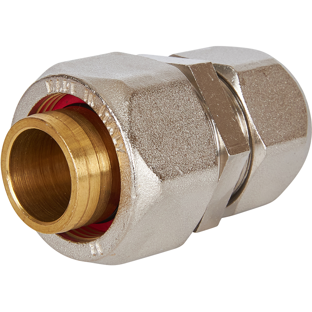 Муфта STOUT соединительная переходная 32x26 для металлопластиковых труб винтовой, SFS-0004-003226