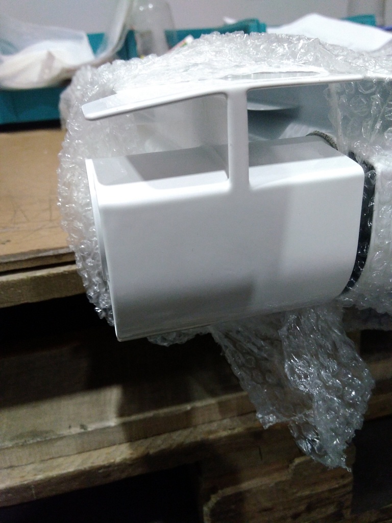 Уцененный товар (скол краски на ламели, замятие ламели  (БОЙ СКЛАДА)): Радиатор алюминиевый ROMMER Profi 500 8 секции (AL500-80-80-100) (RAL9016), RAL-1210-050008