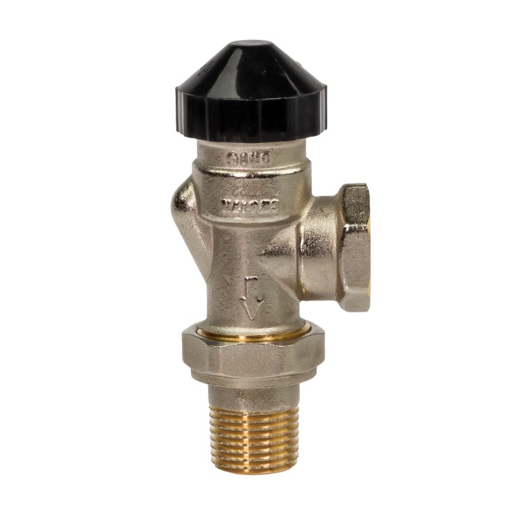 Клапан Ридан TR-N Терморегулирующий DN 15 UK угловой, 013G7048R