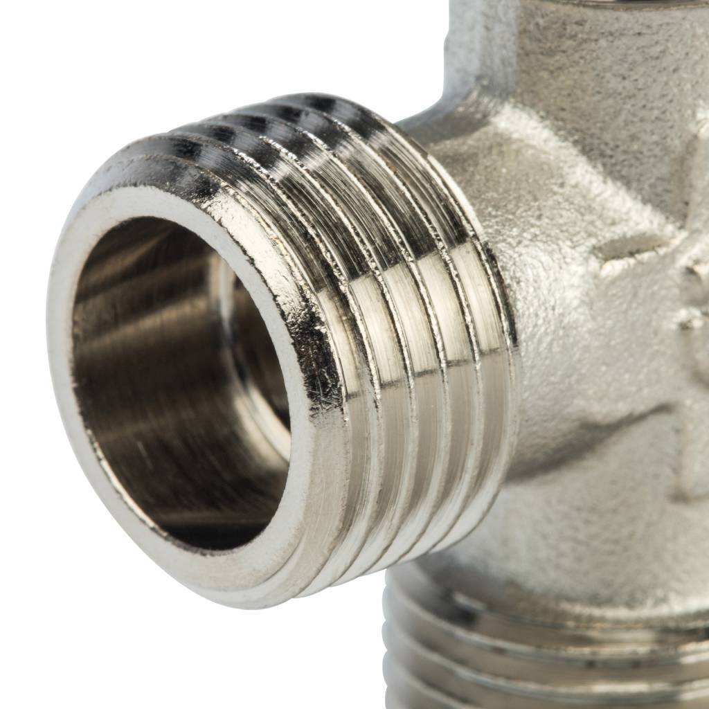 Тройник STOUT НН никелированный 3/4X3/4X3/4, SFT-0018-343434