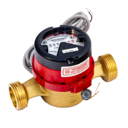 Счетчик горячей воды с имп. выходом Тепловодомер ВСГд-20 Ду20 (130 мм)