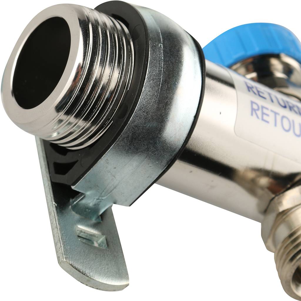 Распределительный коллектор РЕХАУ RAUTHERM S HKV-D на 11 контуров нерж .сталь (без шаровых кранов), 12081111002