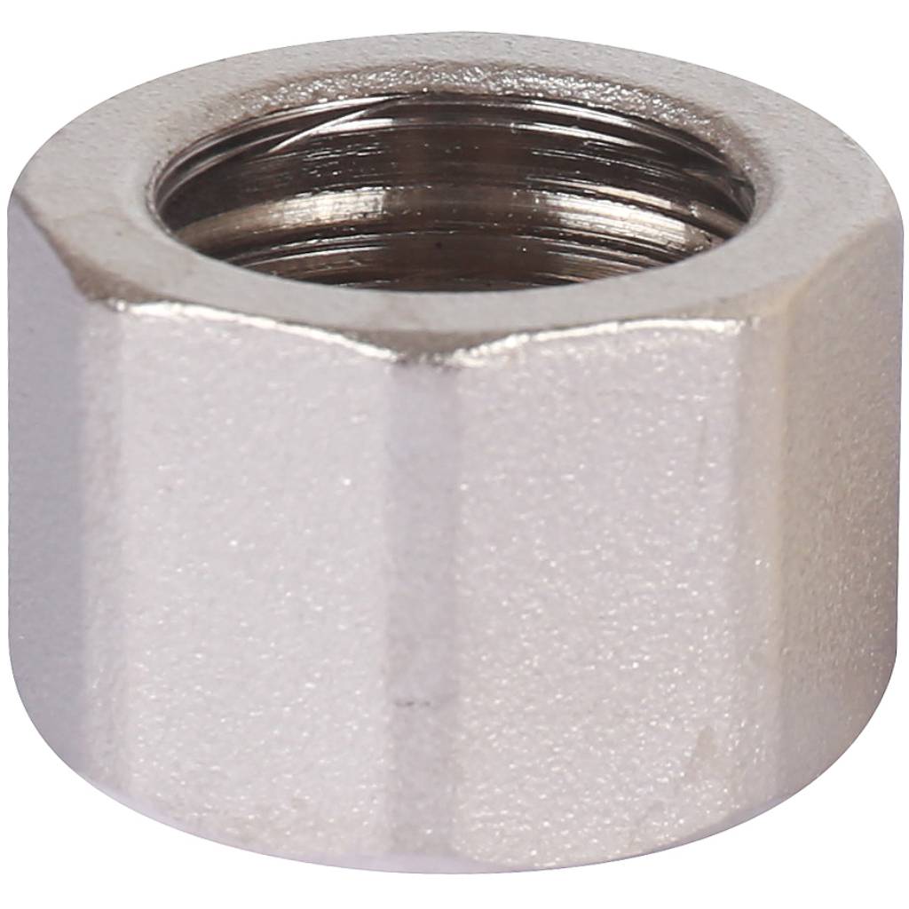 Штуцер Kalde с гайкой внутренняя резьба 20х3/4, 3252-tnf-200c00