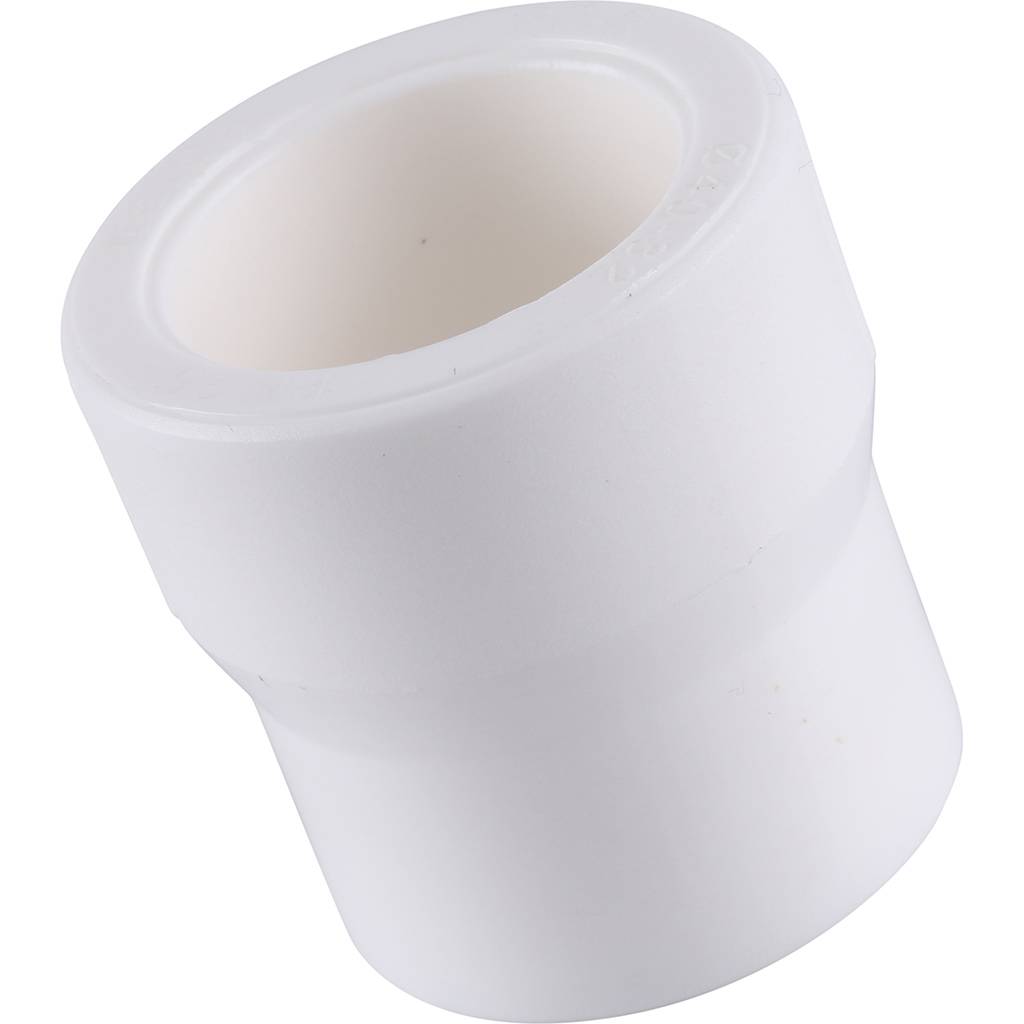 Муфта переходная Kalde 40х32 для полипропиленовых труб под сварку (цвет белый)