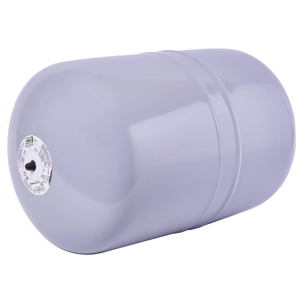 Расширительный бак Reflex NG 25 для отопления вертикальный (цвет серый), 8260100