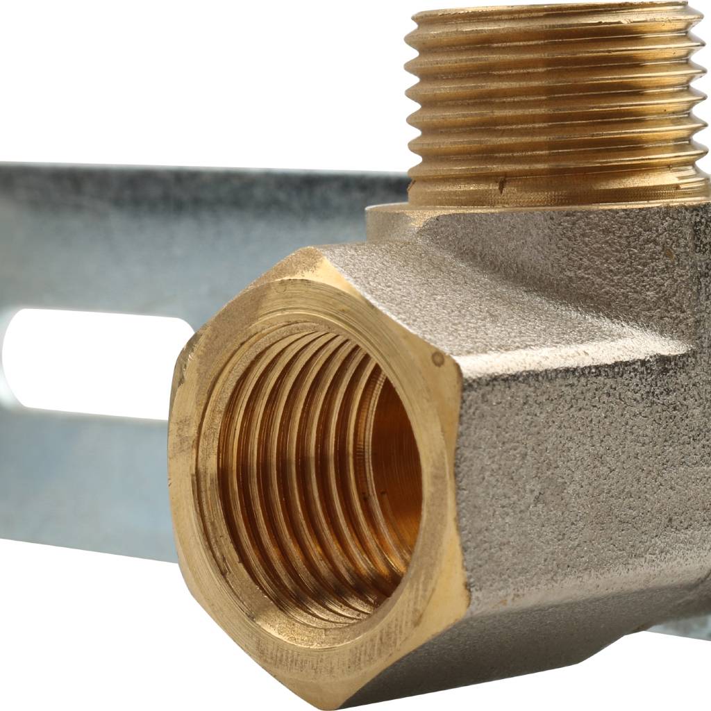 Арматура соединительная + Кронштейн универсальный TIEMME ATT. 1/2 (16) X 1/2 G, 1630047