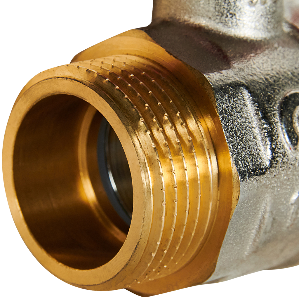 Кран шаровой ROMMER НР/НР, ручка бабочка 1