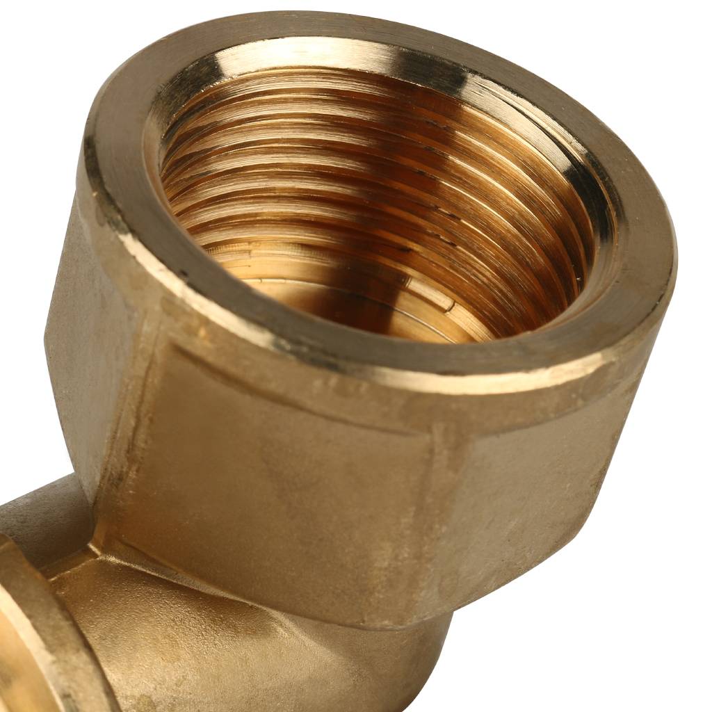 Угольник-переходник STOUT с внутренней резьбой 32xG 1 для труб из сшитого полиэтилена аксиальный, SFA-0006-003210