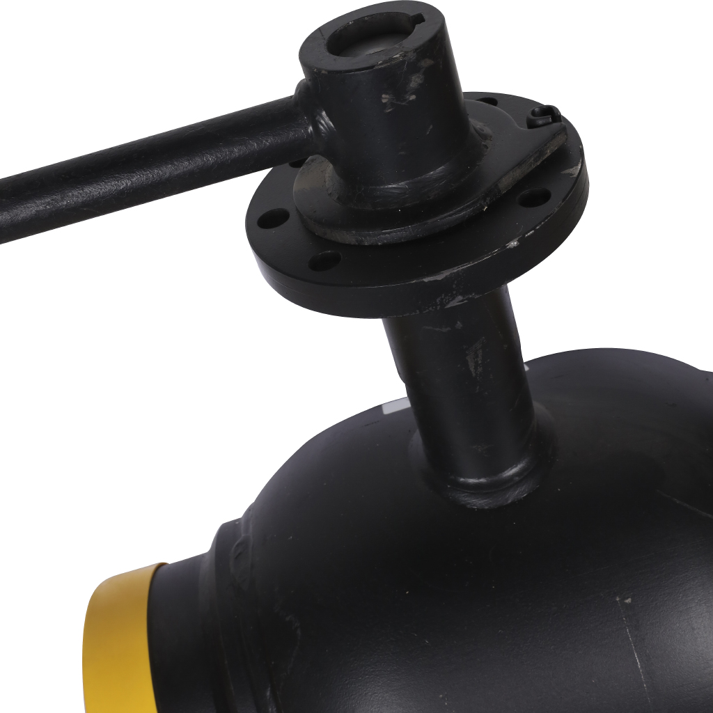 Кран шаровой стальной БРОЕН Балломакс с/с DN 125 PN 25 для теплоснабжения полный проход с рукояткой