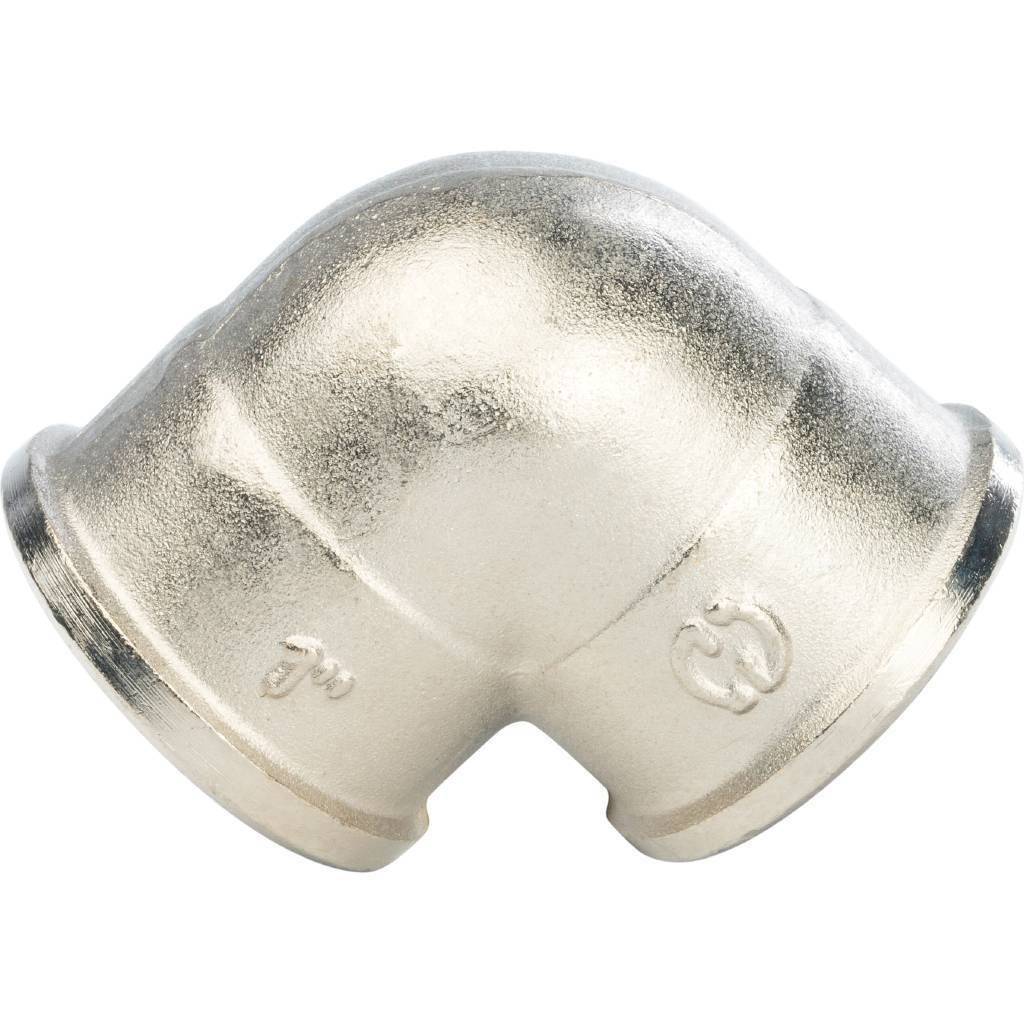 Угольник STOUT ВВ никелированный 1, SFT-0014-000001