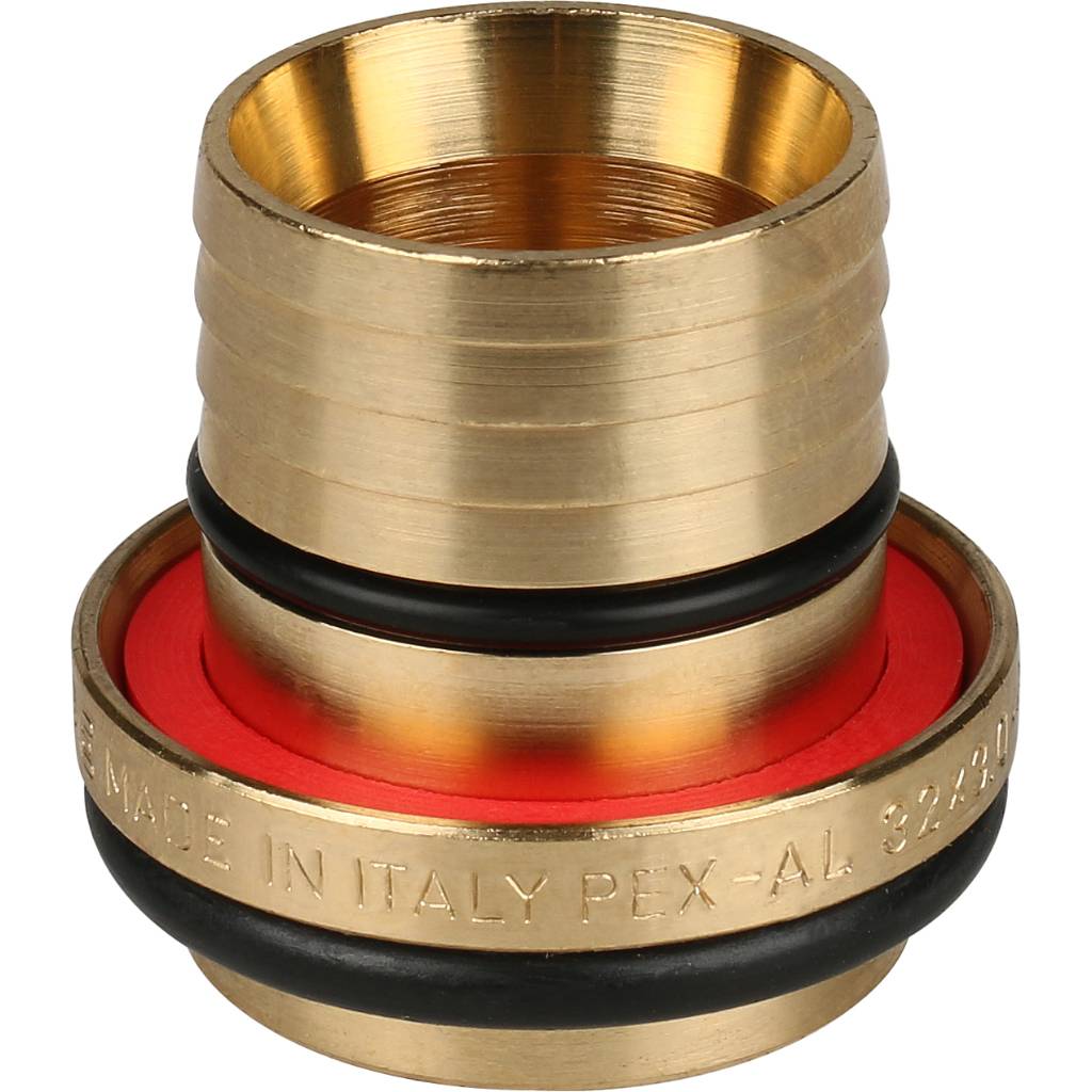 Муфта STOUT соединительная 32x32 для металлопластиковых труб винтовой, SFS-0005-000032