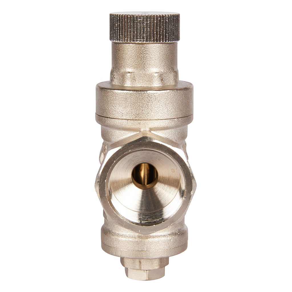 Редуктор давления ROMMER PN16 вн/вн 3/4  без подключения манометра, RVS-0009-000020