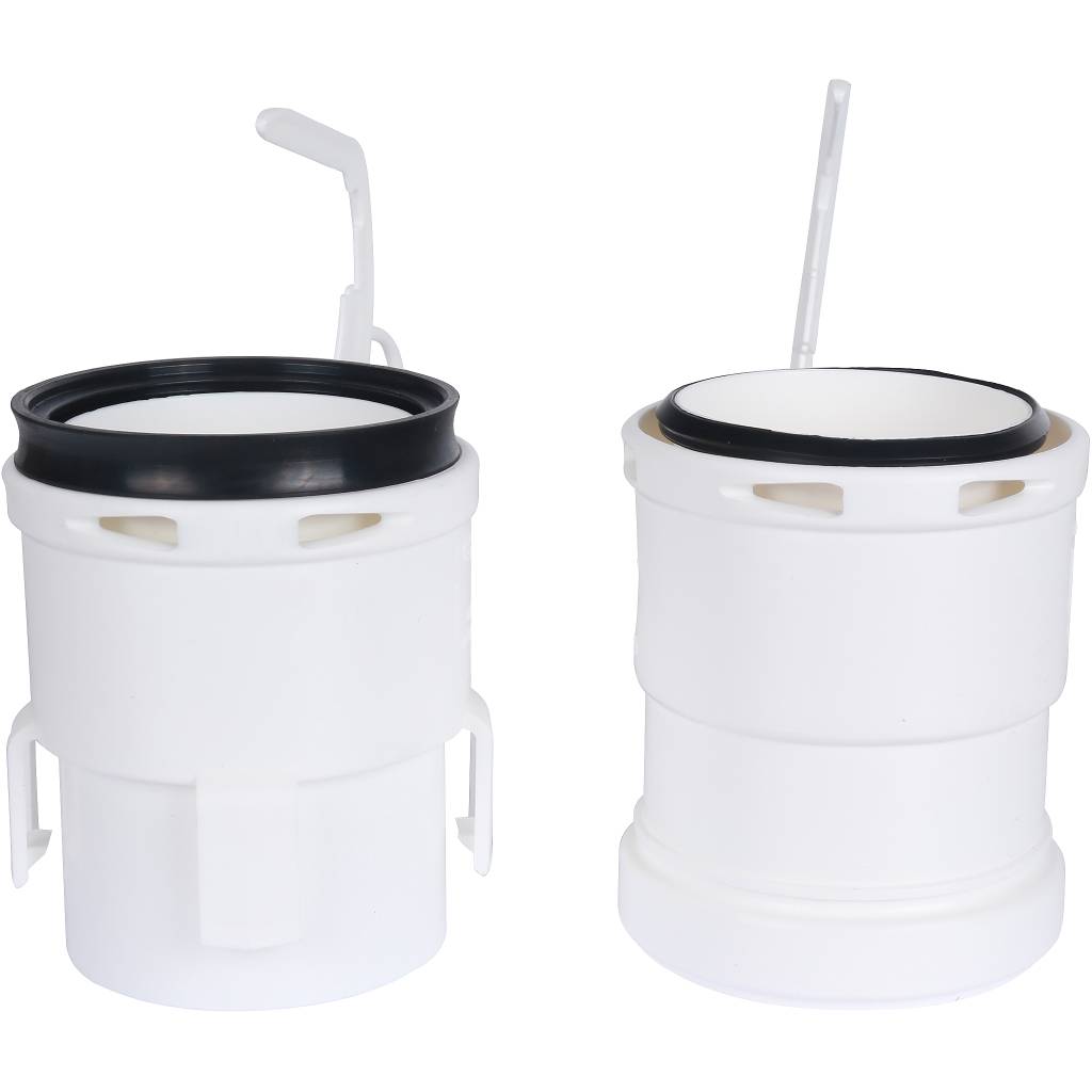 *SCA-8080-220080 STOUT Элемент дымохода конденсац. к-т адаптеров для гибкой трубы DN80