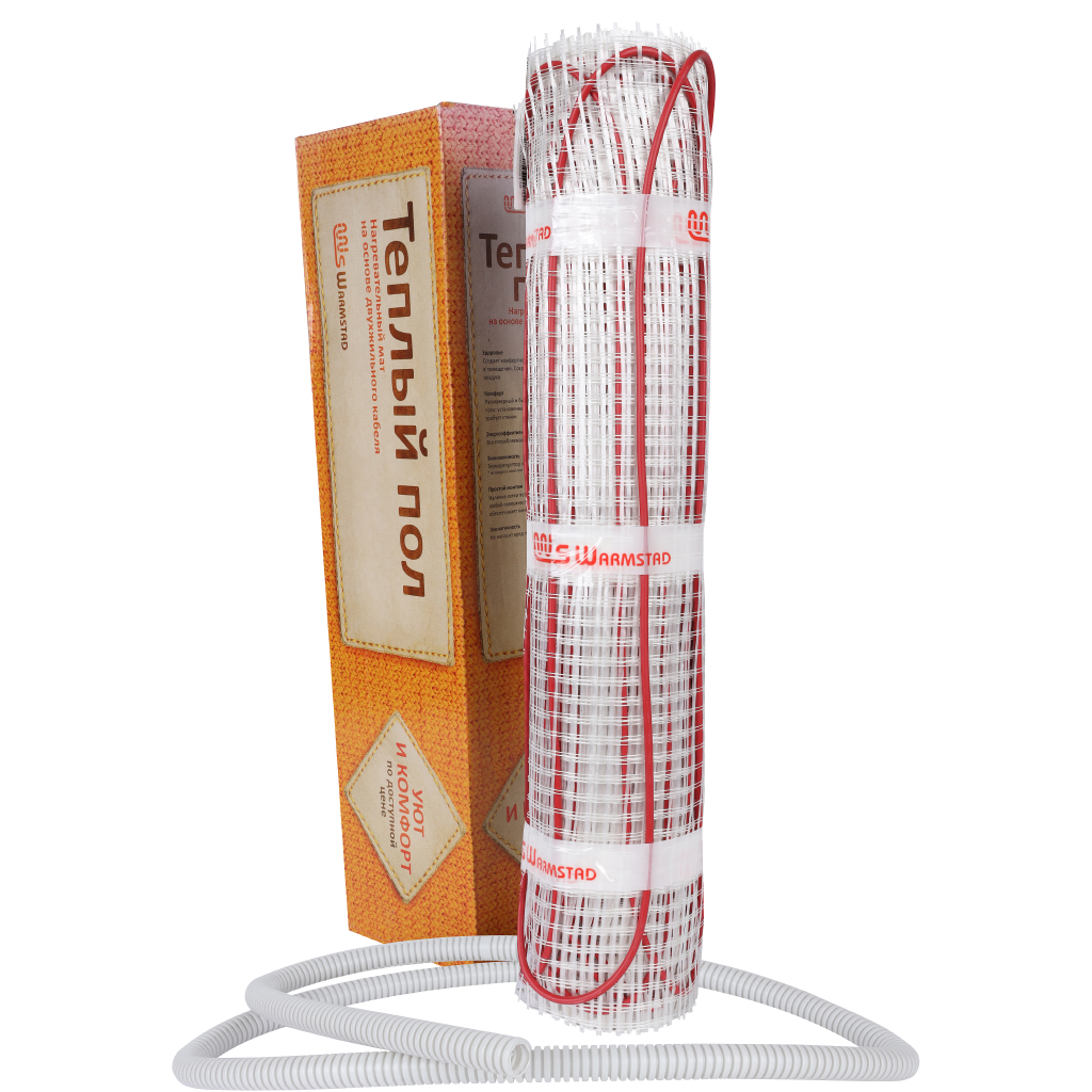 Мат нагревательный Warmstad WSM 485 Вт/3,20 кв.м, 100035657300