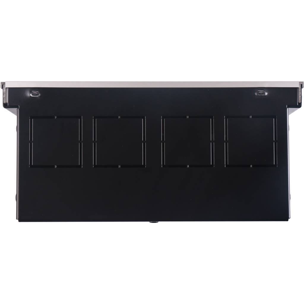 Внутрипольный конвектор STOUT SCN-1100 80х240х800 (Решётка роликовая) правое подключение, SCN-1100-0824080