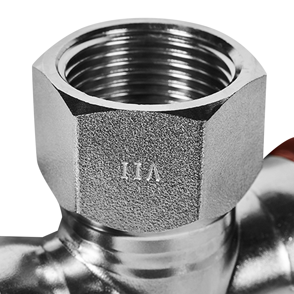 Тройник-переходник-ВР ROMMER 35х1 из нержавеющей стали прессовой