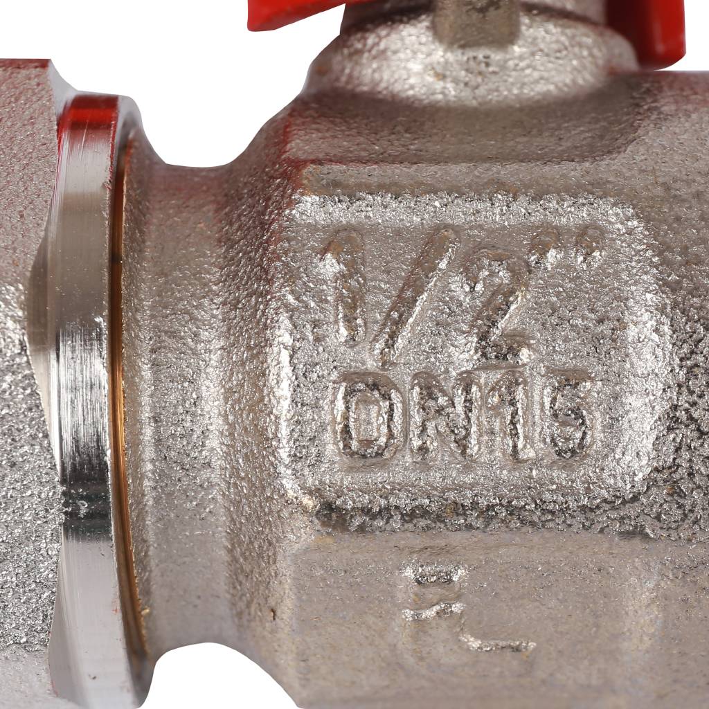 Кран шаровой Itap IDEAL 098 1/2 с накидной гайкой полнопроходной (бабочка), 26096