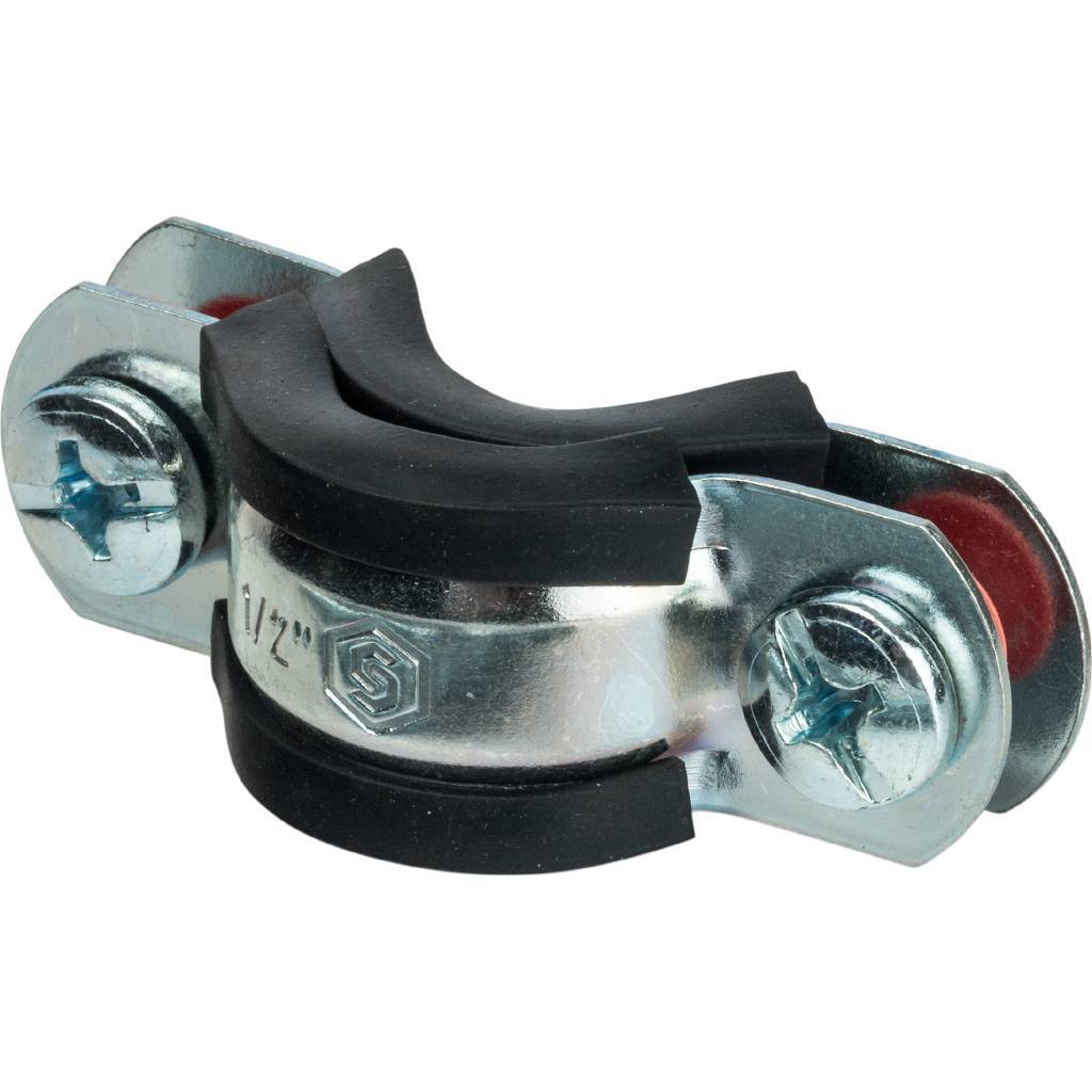 Хомут для труб с гайкой STOUT 1/2 (20-24), SAC-0020-000012