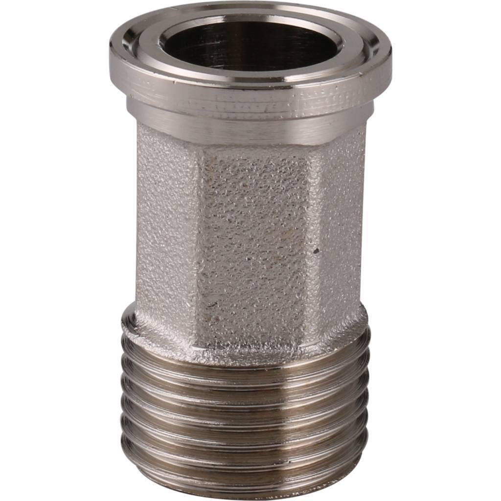 Фильтр с манометром TIEMME 1/2 со сгонами, с латунной колбой, промывной, 3130001