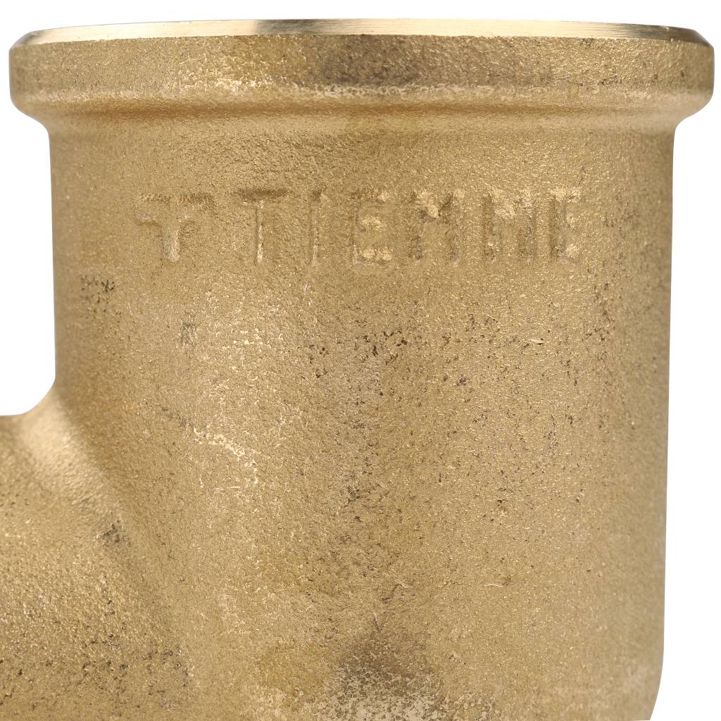 Угольник TIEMME НВ 1х1 для стальных труб резьбовой, 1500011