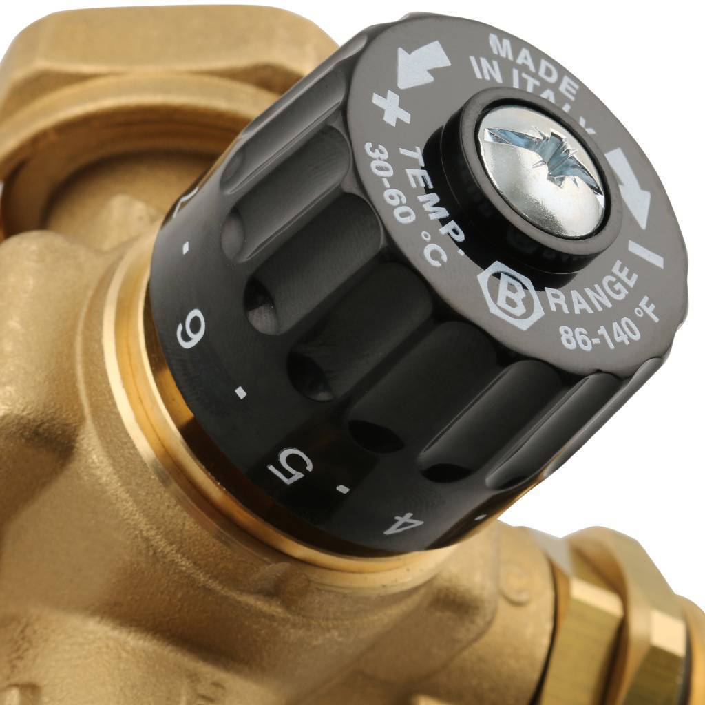 Насосно-смесительный узел STOUT с термостатическим клапаном, без насоса