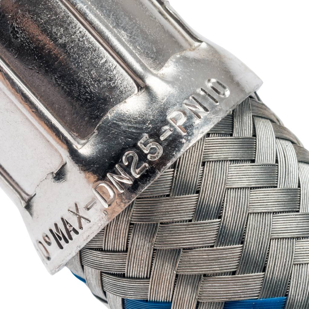 Гибкая подводка для воды STOUT НР 1 х ВР 1 угловая, длина 800 мм, SHF-0167-252525