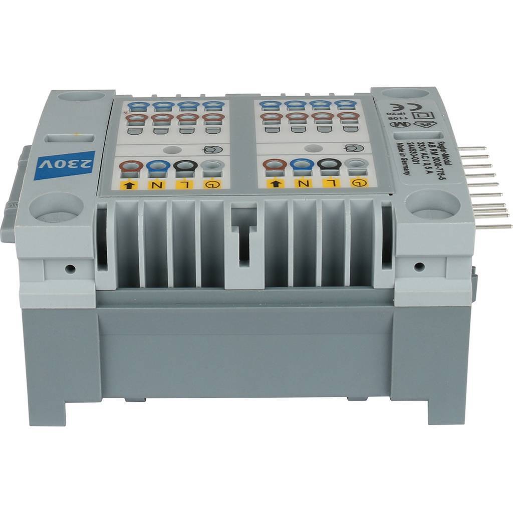 РЕХАУ RAUTHERM S Дополнительный модуль 2-х терморегуляторов на 230 В, 12445301001