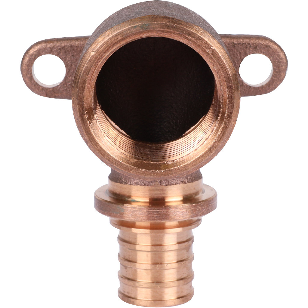 Угольник настенный РЕХАУ RAUTITAN с внутр. резьбой 20-Rp 3/4 RX+ для труб из сшитого полиэтилена аксиальный