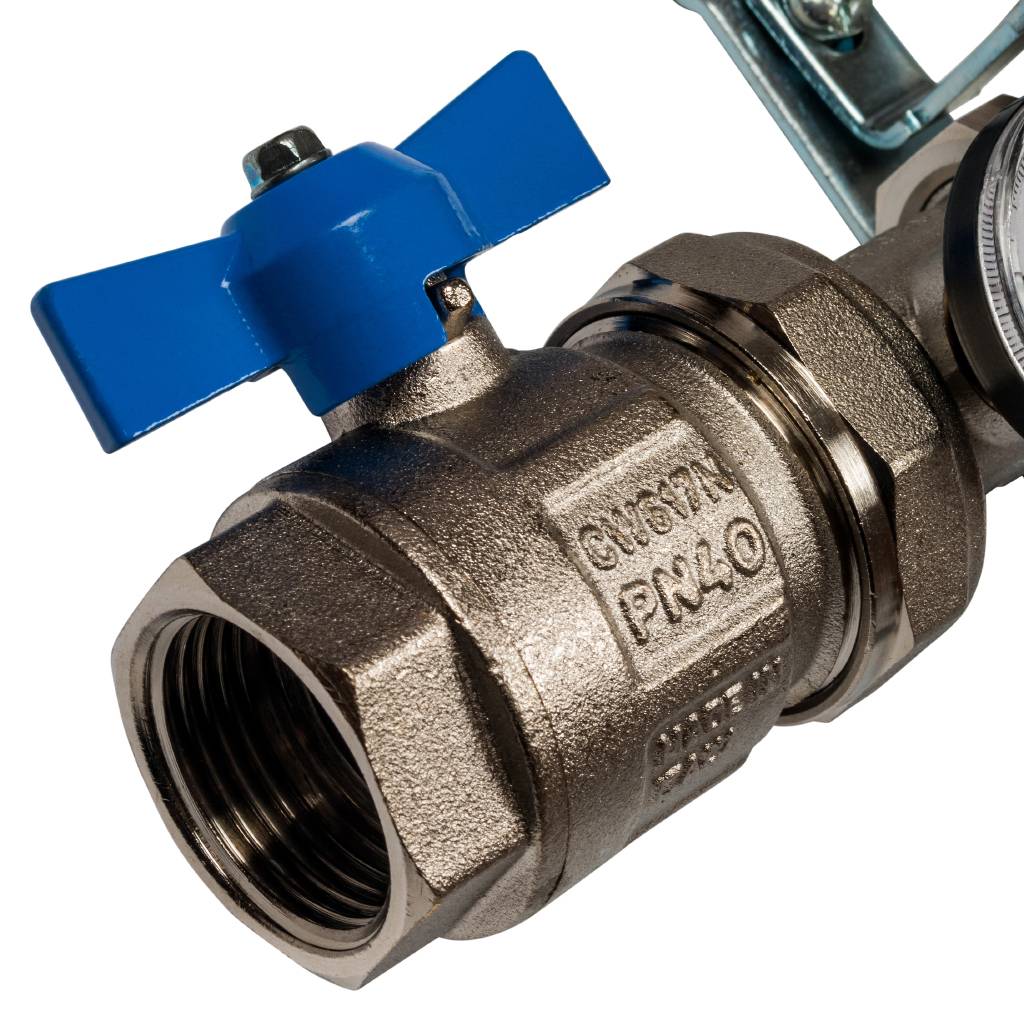 Коллектор из нержавеющей стали в сборе без расходомеров STOUT 11 выходов, SMS 0912 000011