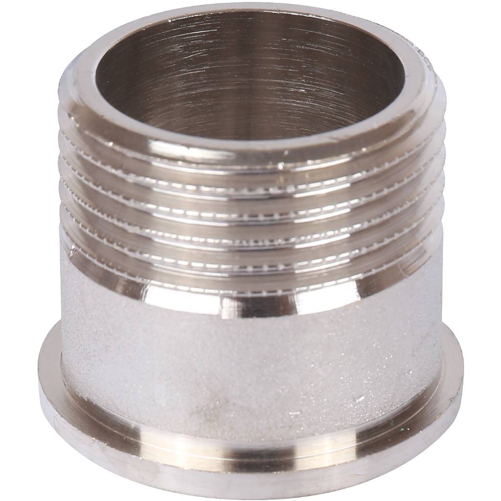 Разъемное соединение STOUT американка ВН 1 никелированное, уплотнение под гайкой по плоскости, SFT-0045-000001