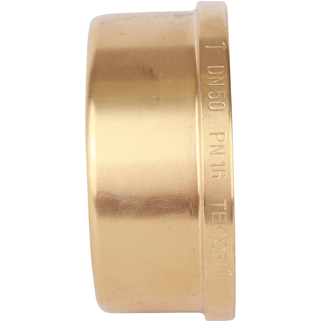 Клапан обратный осевой Tecofi Ду50 Ру16 межфланцевый из латуни, CA7441-0050