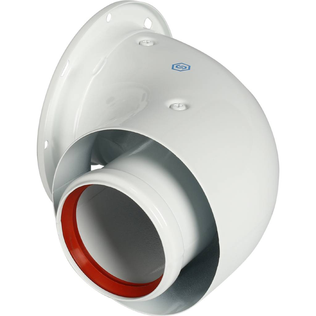 *SCA-6010-220850 STOUT дымоход коаксиальный для прохода через стену (совместимый с Protherm Рысь,Ягуар) D 60/100, SCA-6010-220850