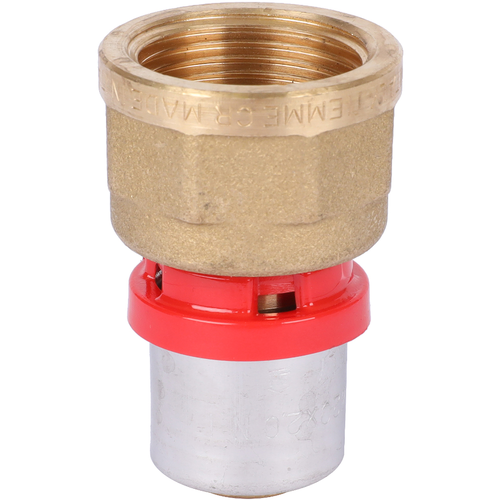 Муфта TIEMME с внутренней резьбой 20x3/4 для металлопластиковых труб прессовой, 1650033